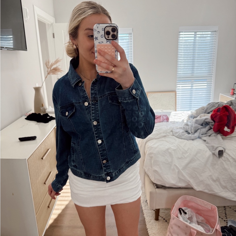 DENIM vintage jacket L - Picture 2 of 10